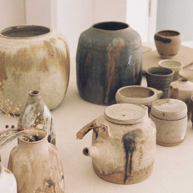 茶 emi Emi Ceramics Tea Cup – Sand