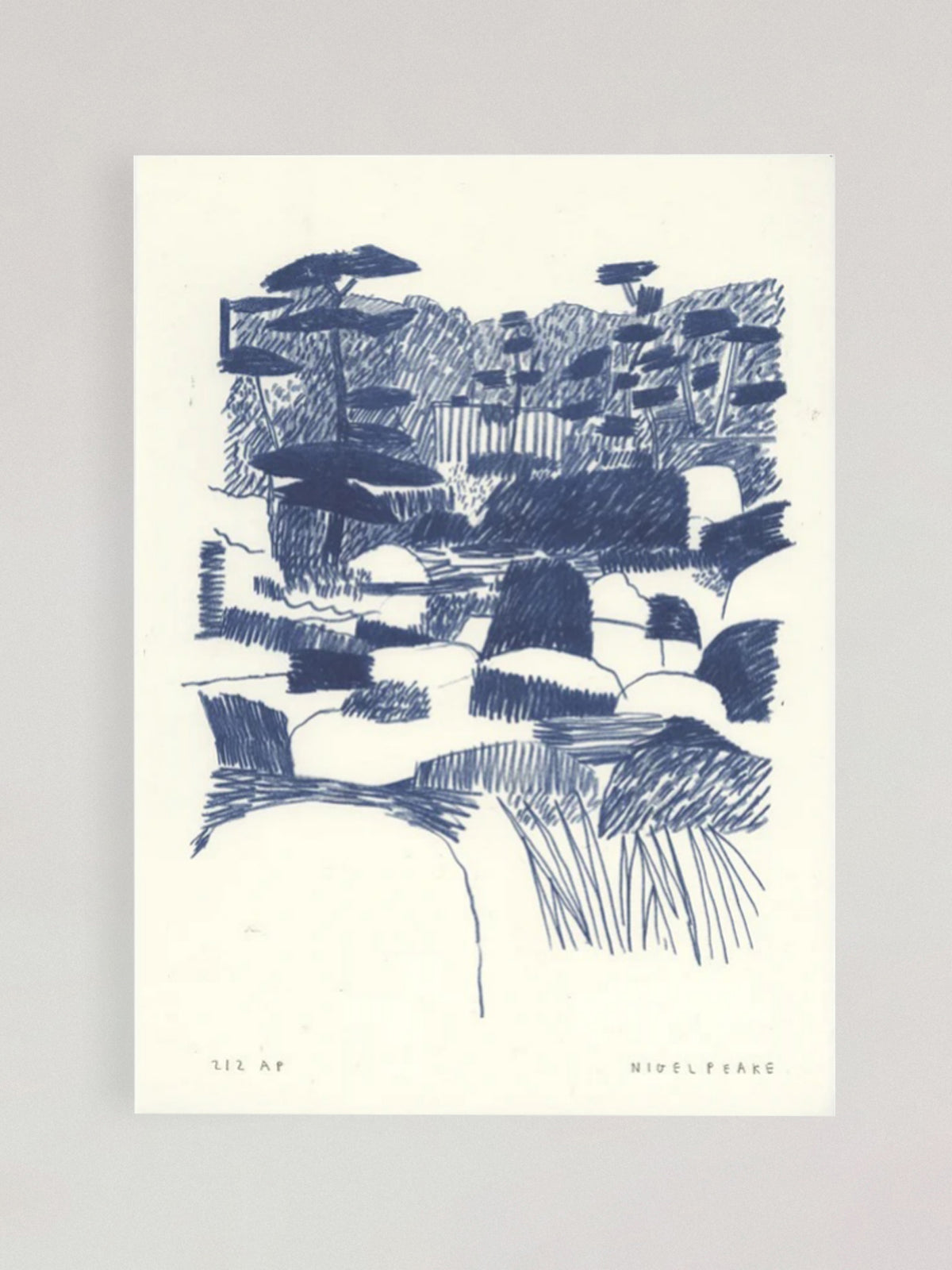 Nigel Peake Risograph Print III | Provider Store