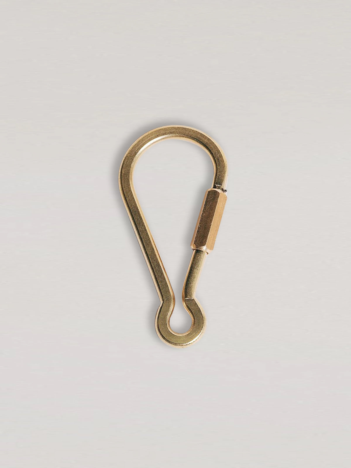 Brass Japanese Key Chain - Carabiner